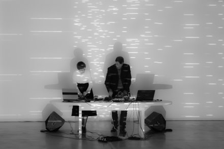 <Many>SCHNITT - Marco Monfardini and Amelie Duchow | MEMORY CODE live performance at CENTRO PECCI - Italy